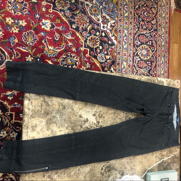 $228 RALPH LAUREN BLUE LABEL Black Skinny Jeans 25 - Picture 13 of 15